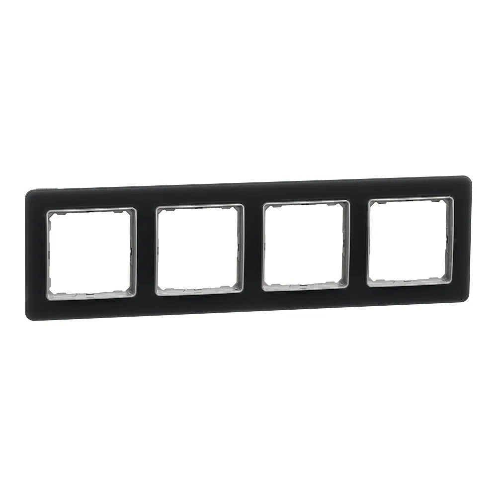 Рамка 4-постова матове скло Sedna Elements Schneider Electric SDD362804