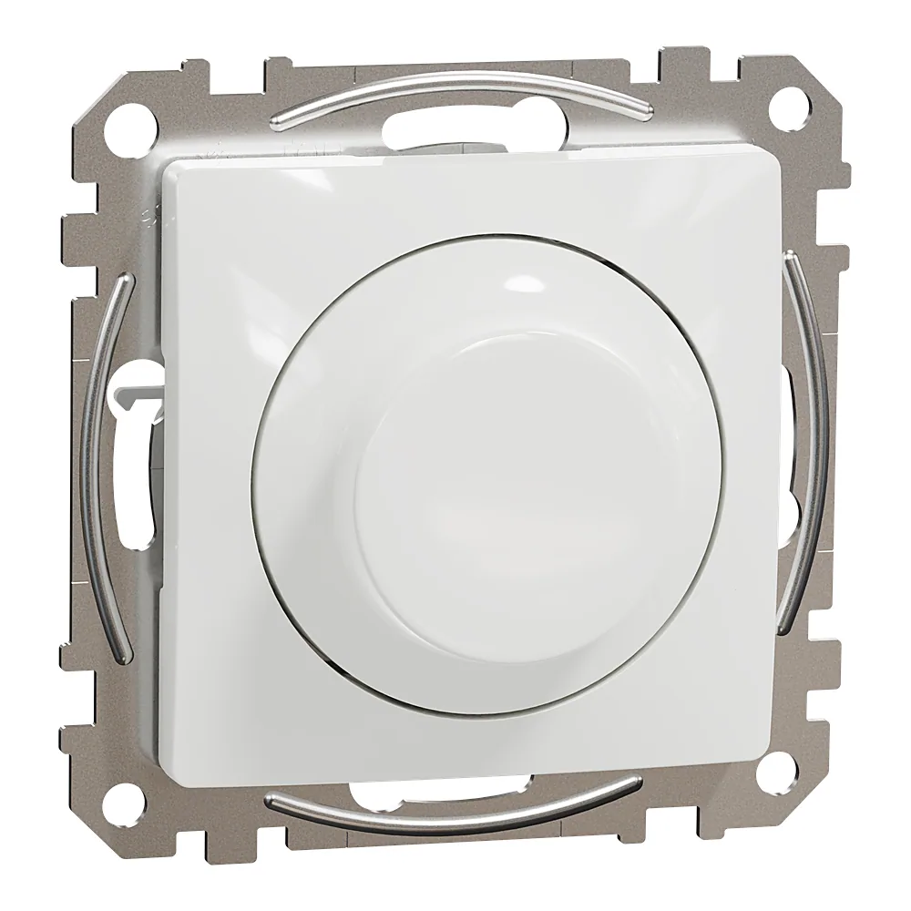 Димер LED поворотно-натискний універсальний 5-200 Вт Sedna Design білий Schneider Electric SDD111502