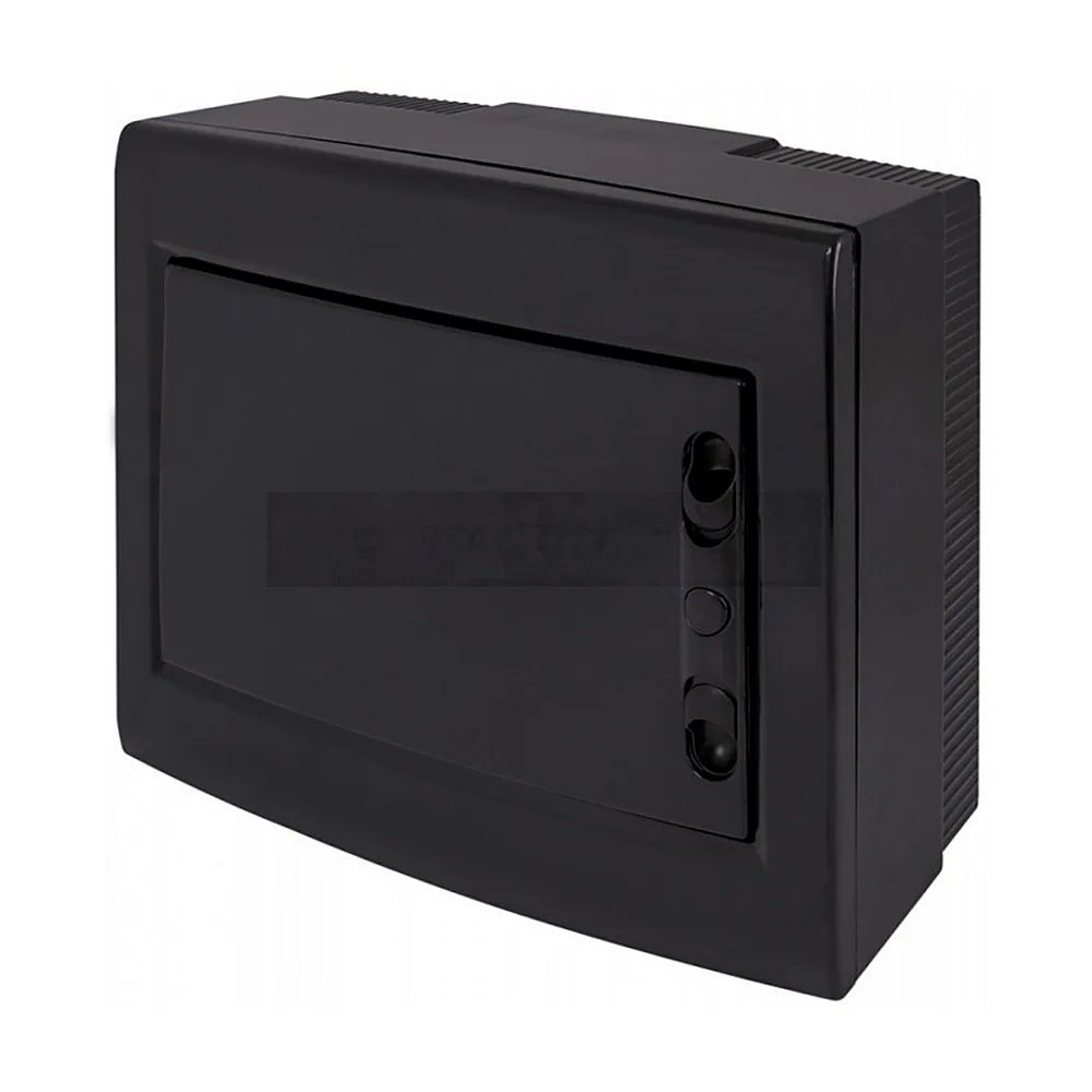 Корпус пластиковий E.NEXT pro e.plbox.pro.n.12b.black 12 модулів навісний чорний IP40 CP32912B