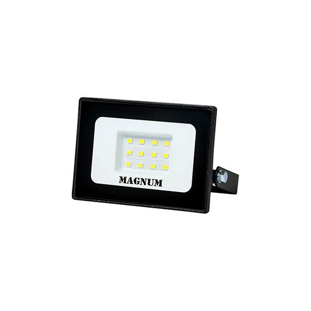 Світлодіод.прожектор_MAGNUM_FL12 ECO LED 10Вт slim_чорн. 6500К_IP65