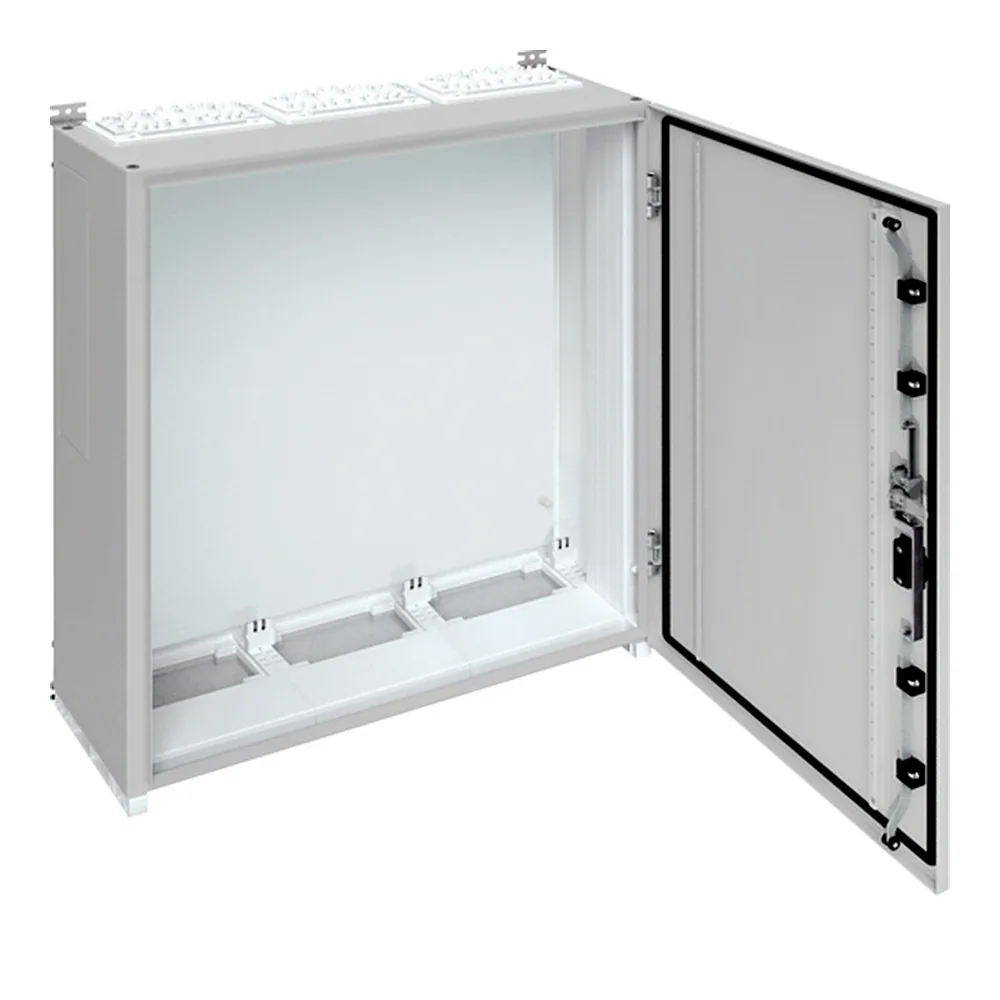 Щит Univers IP55/II 950x800x275, сірий, 3 секції, Hager