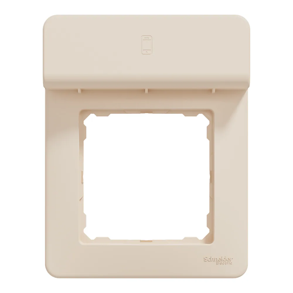 Рамка з підставкою для мобільного телефону Sedna Design & Elements бежева Schneider Electric SDD312809