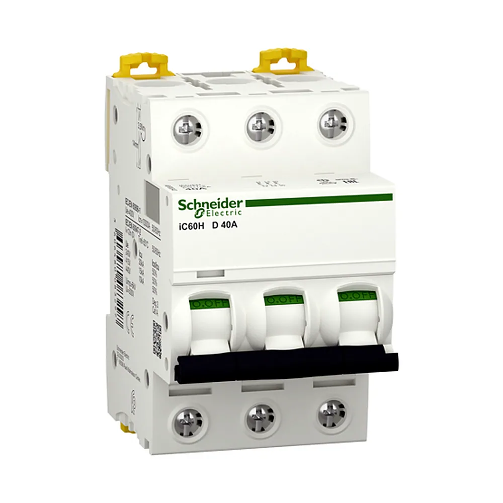 Автоматичний вимикач Schneider Electric iC60H 3P 40A D A9F85340