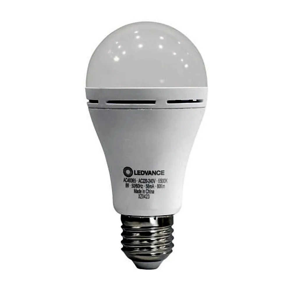 Лампа LED CL A60 RECHARGEABLE 8W/865 230V E27