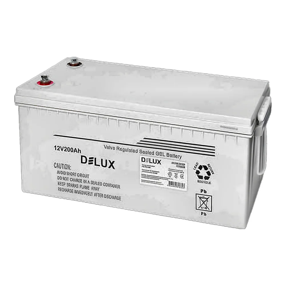 Акумулятор LB 12 В 200 А·год гелевий DeLux 90020406