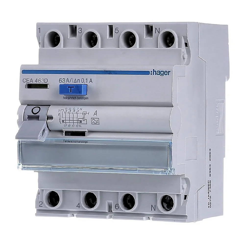 ПЗВ 4P 6kA 63A 100mA A