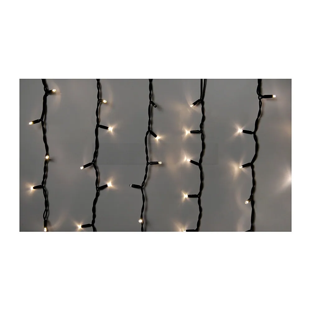 Гірлянда зовніш._DELUX_ICICLE_108LED 2x1m 27 flash тепл. біл/чорн IP44 EN