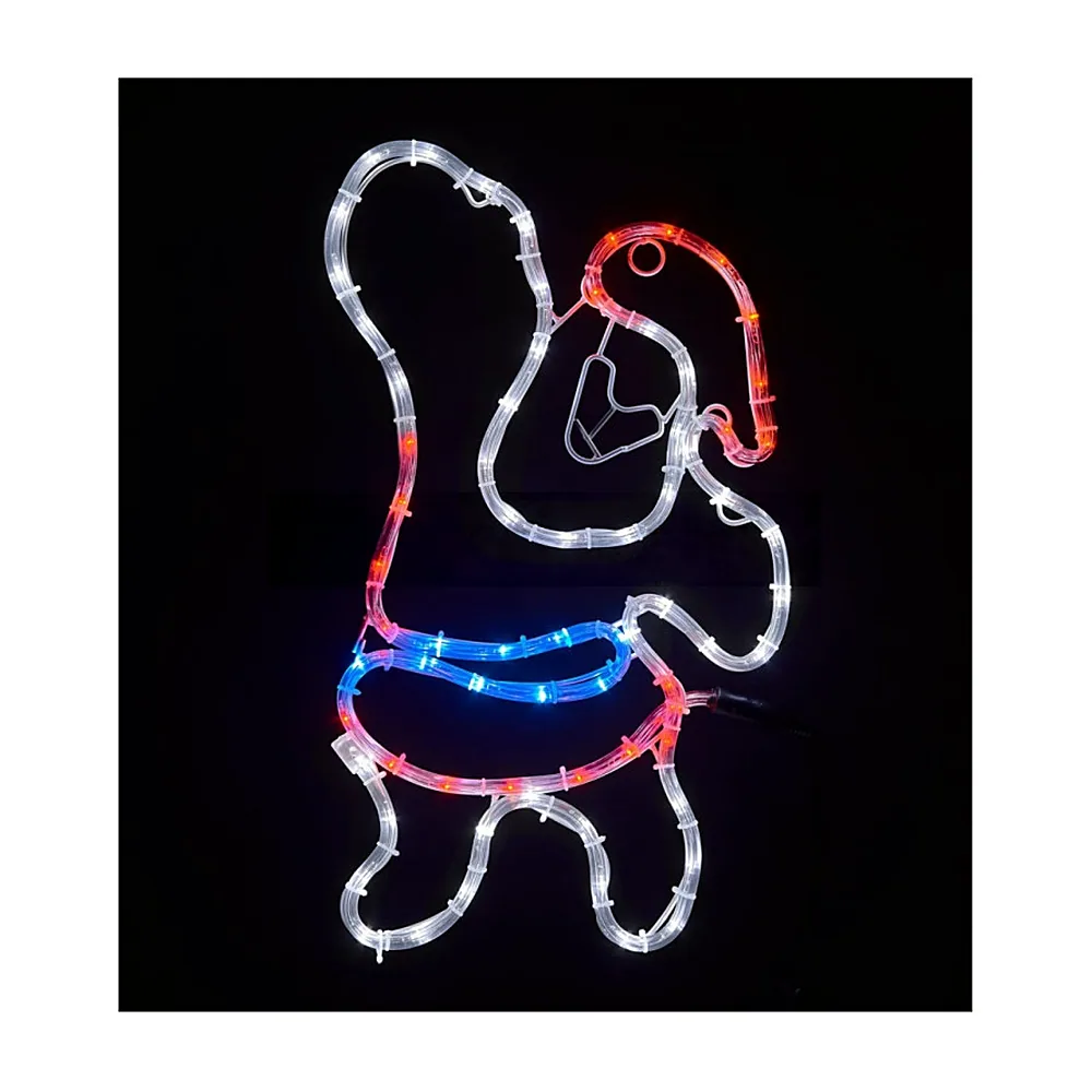 Гірлянда зовніш._DELUX_MOTIF_Santa Claus 55*31см б/ч/с IP44 EN