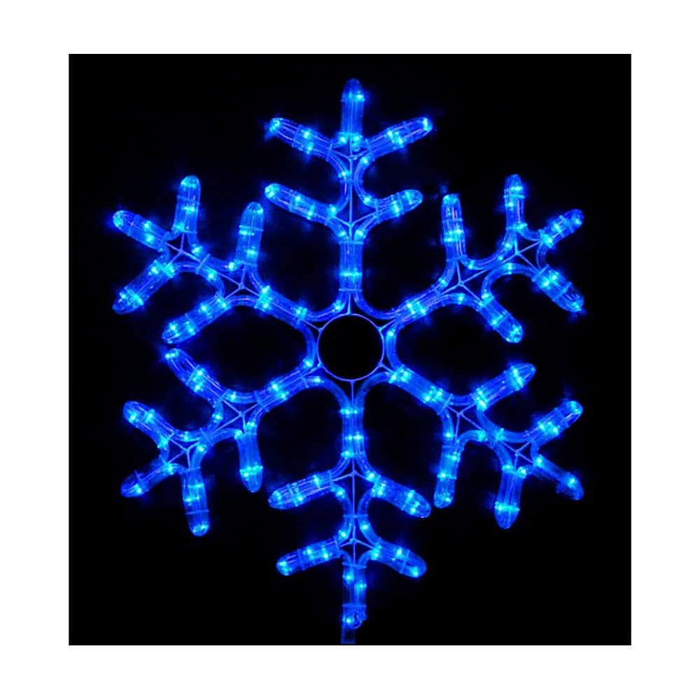 Гірлянда зовніш._DELUX_MOTIF_Snowflake 55см 12 flash синій EN_IP44
