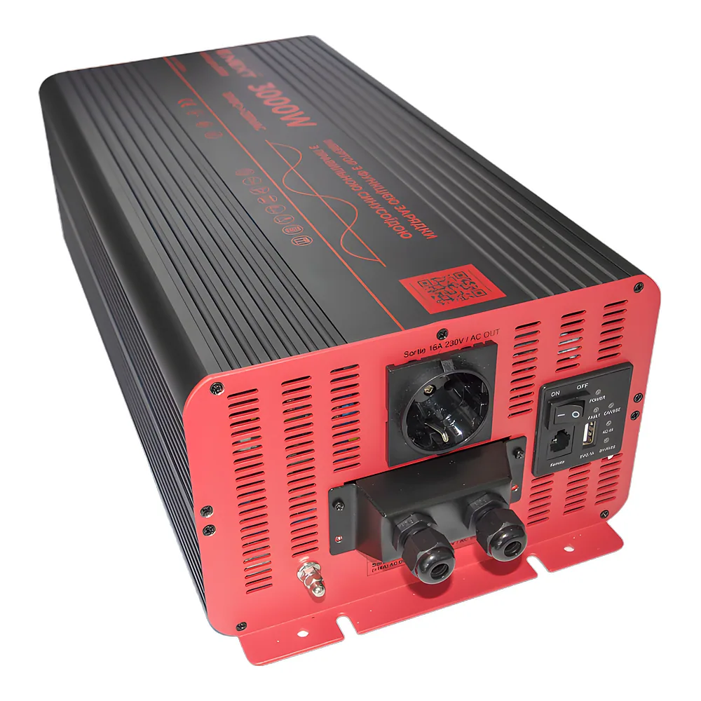 Інвертор з функцією зарядки e.inv.pro.3000 12/220 В 3000 Вт чистий синус E.NEXT s073004