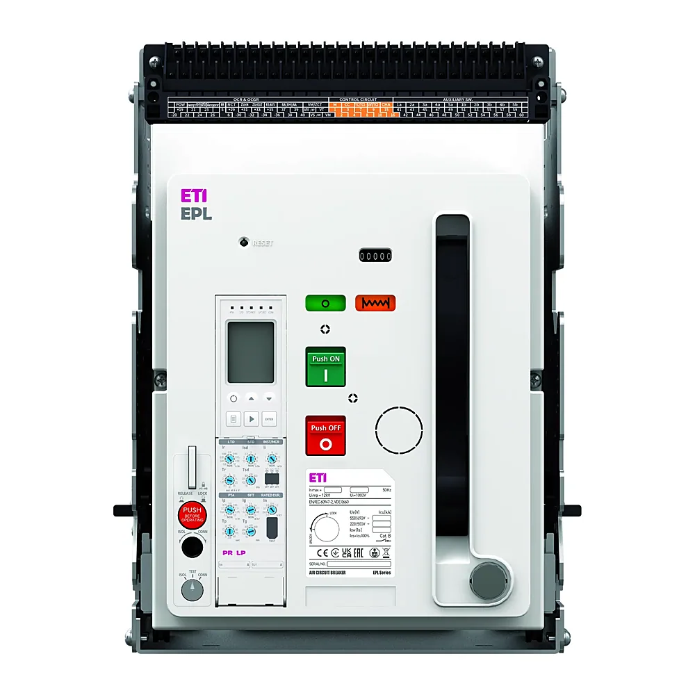 Повітр. авт. вим. EPL-10 3H AD/M2C2S2/PR-LP (3P, 1000A, D/O, Frame "A", 65kA)