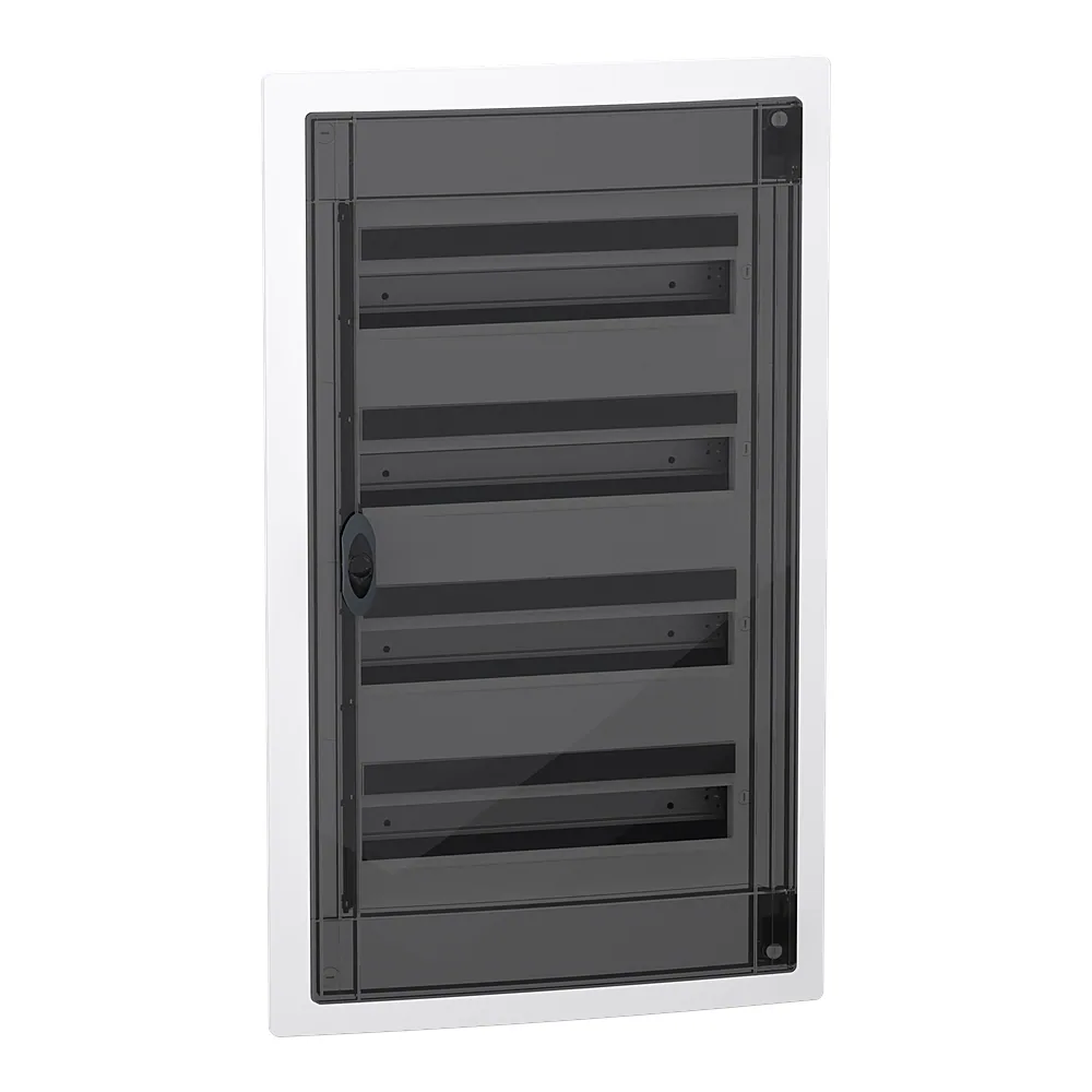 Модульний щит розподільчий врізний 4P 18 модулів димчастий двері XS Schneider Electric LVSXP418
