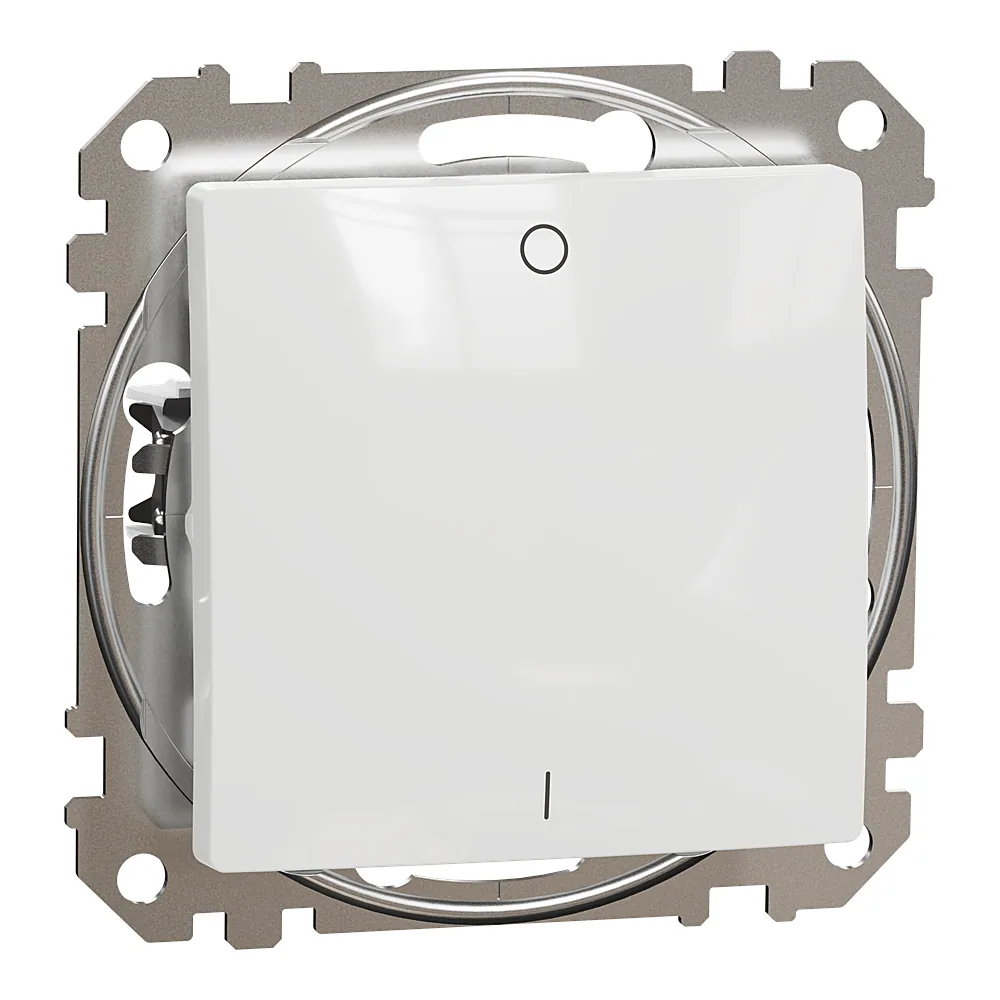 Вимикач двополюсний білий Sedna Design Schneider Electric SDD111102
