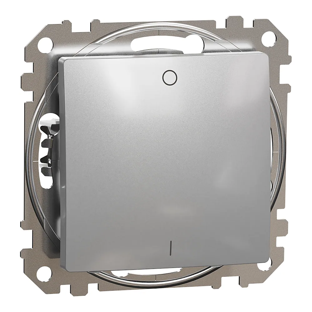 Вимикач двополюсний алюміній Sedna Design Schneider Electric SDD113102