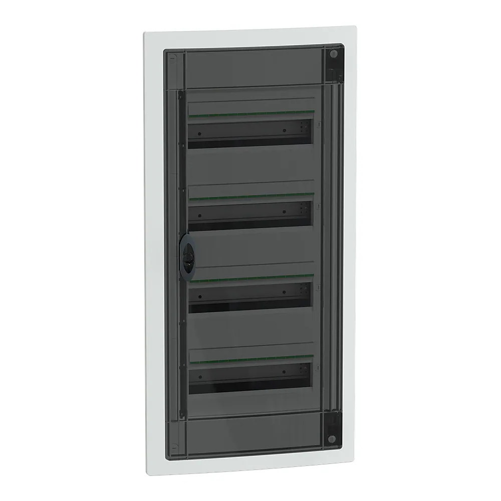 Модульний щит розподільчий врізний 4P 13 модулів димчастий двері XS Schneider Electric LVSXP413