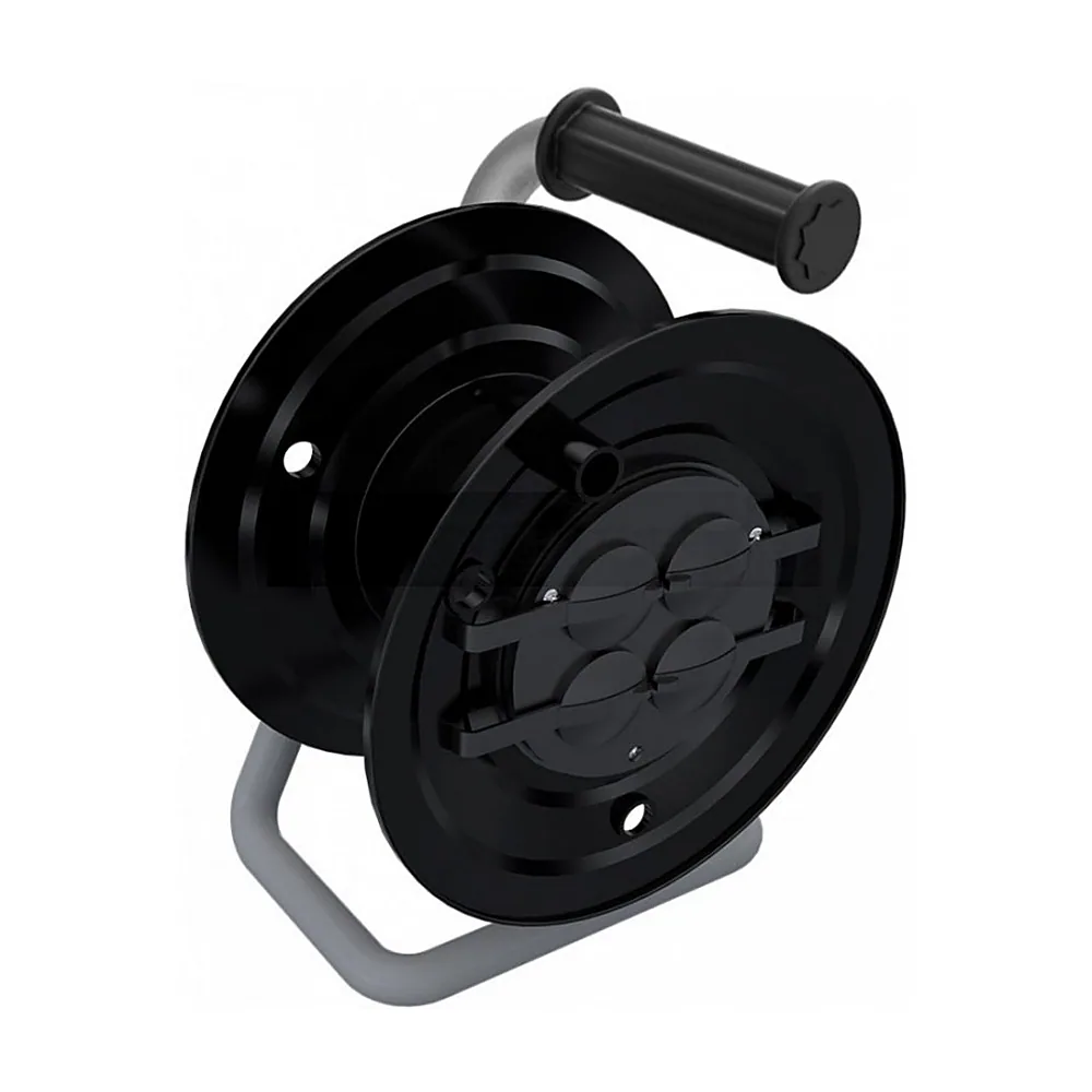 BM9-3100-0000 Катушка переносна, на 50м (3x1,5 ПВС) з розетками б/з 4 шт 16А, IP44