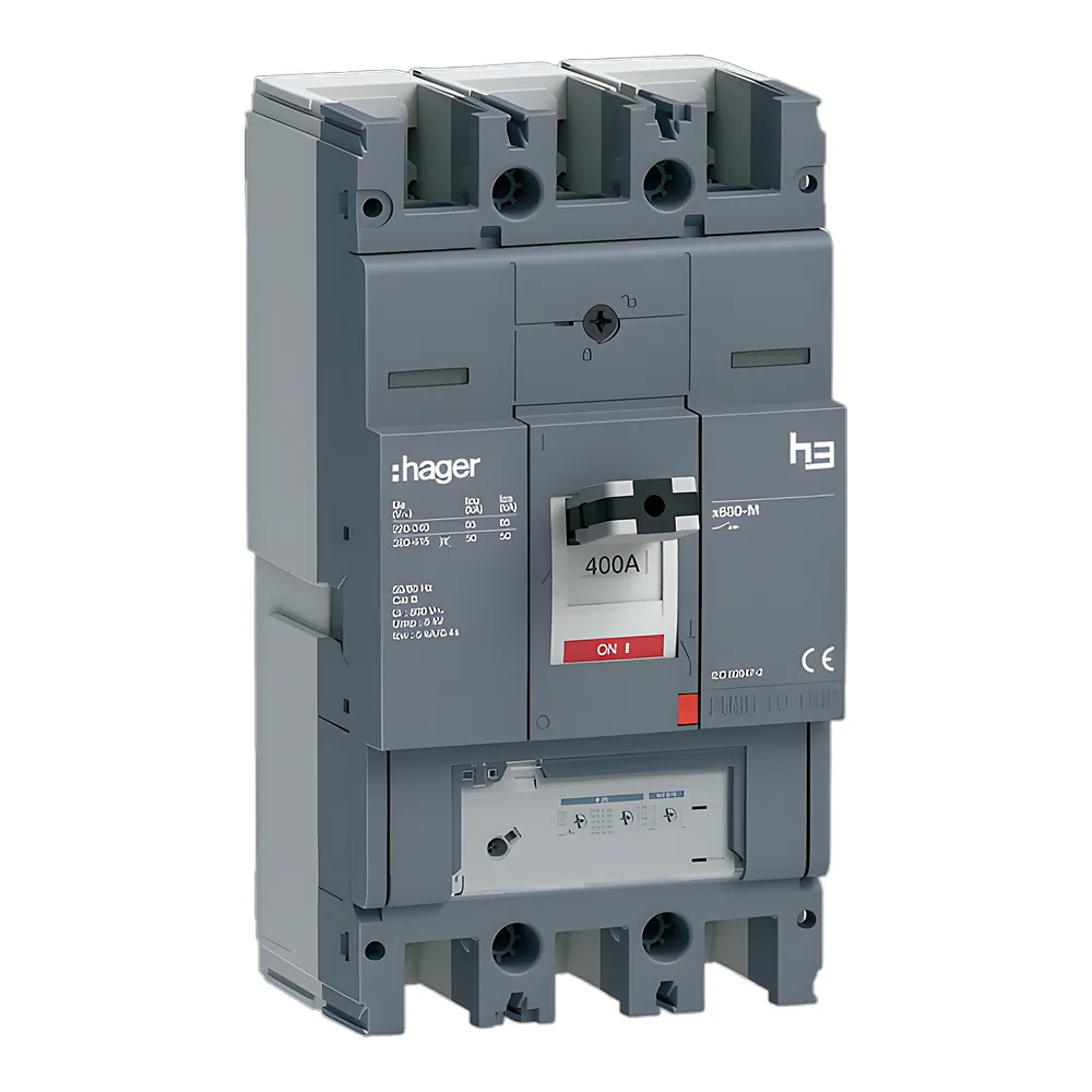 Автоматичний вимикач h3 x630 3P 400 А 50 кА LSnl Hager HMJ400GR
