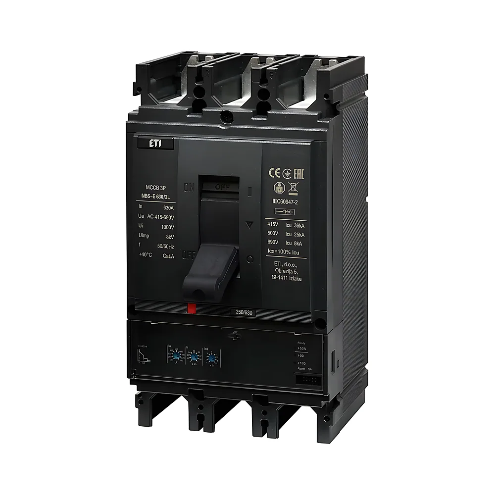 Автоматичний вимикач ETIBREAK NBS-E 630/3L 3P 630 А 36 кА ETI 4673139