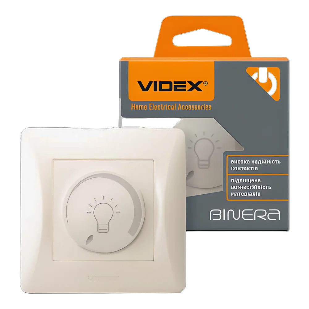 Димер BINERA LED 200 Вт кремовий Videx VF-BNDML200-CR