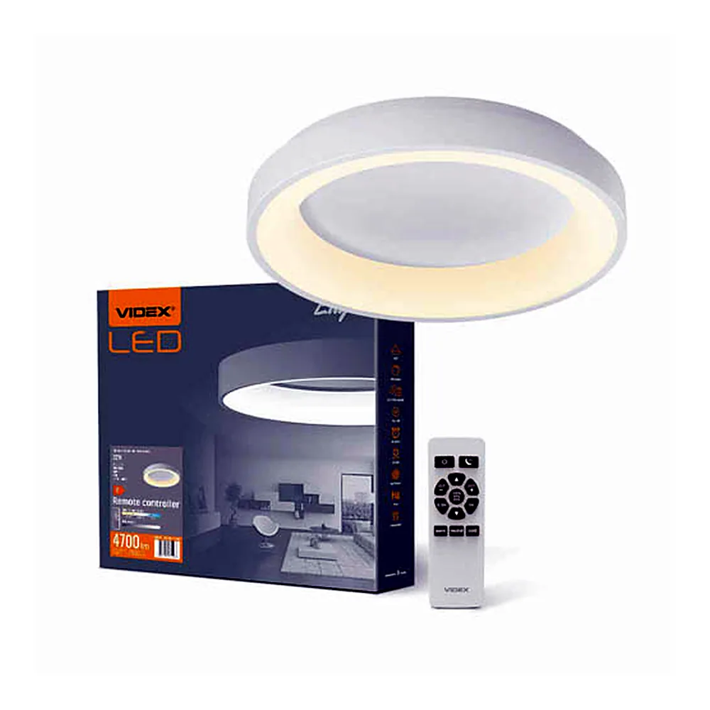 LED світильник VIDEX EDGE-RC-72W-WHITE (VLE-ERC-72W)