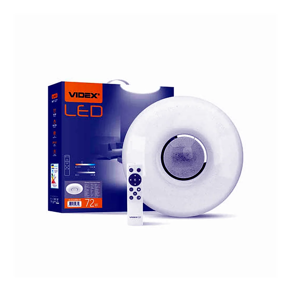 LED світильник функціональний круглий VIDEX RING 72W 2800-6200K