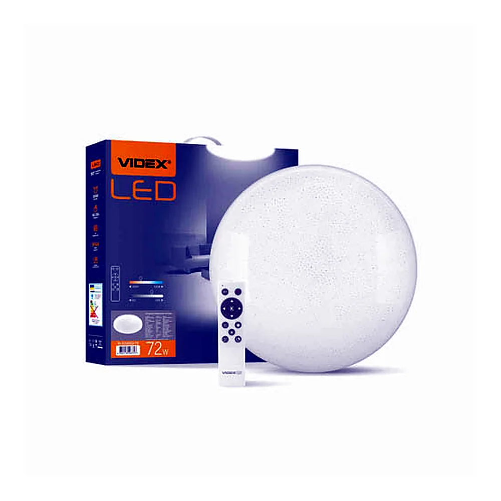 LED світильник функціональний круглий VIDEX STAR 72W 2800-6200K