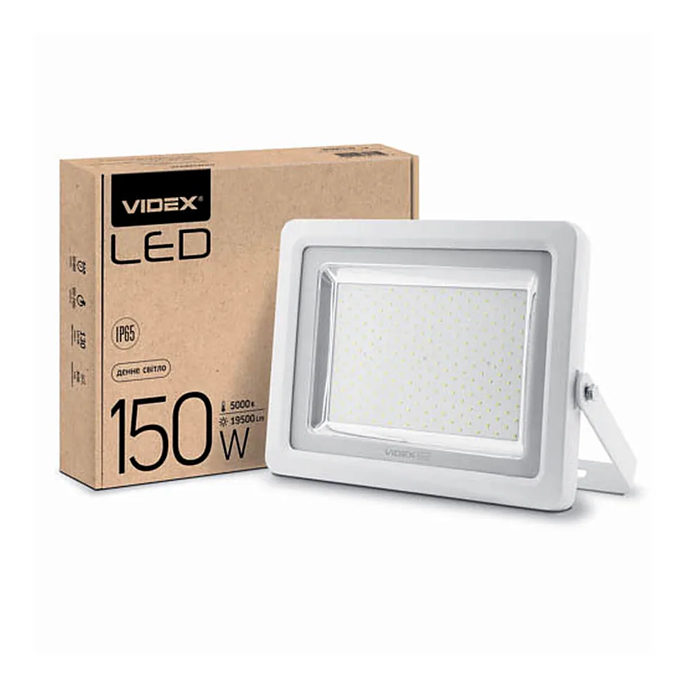 LED прожектор VIDEX PREMIUM 150W 5000K Білий