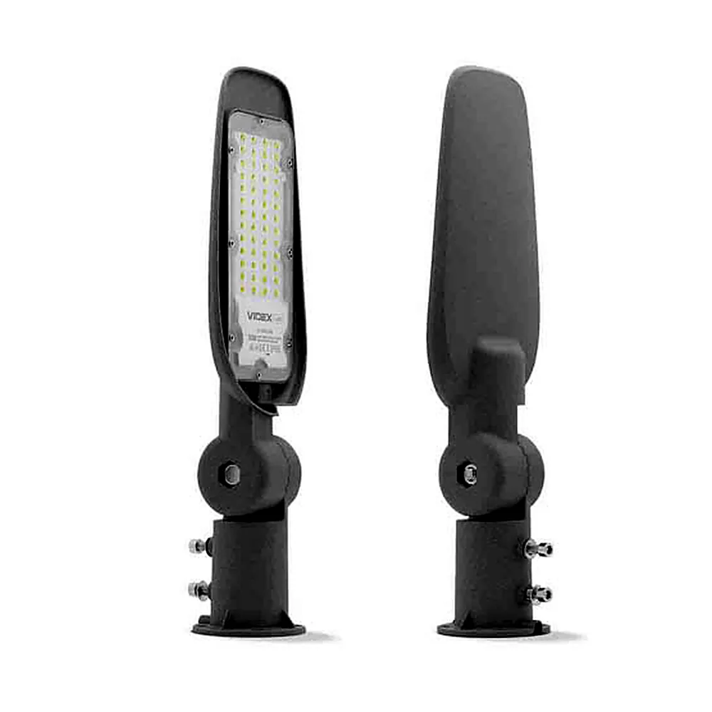 LED вуличний ліхтар VIDEX (поворотний) 30W 5000K Сірий