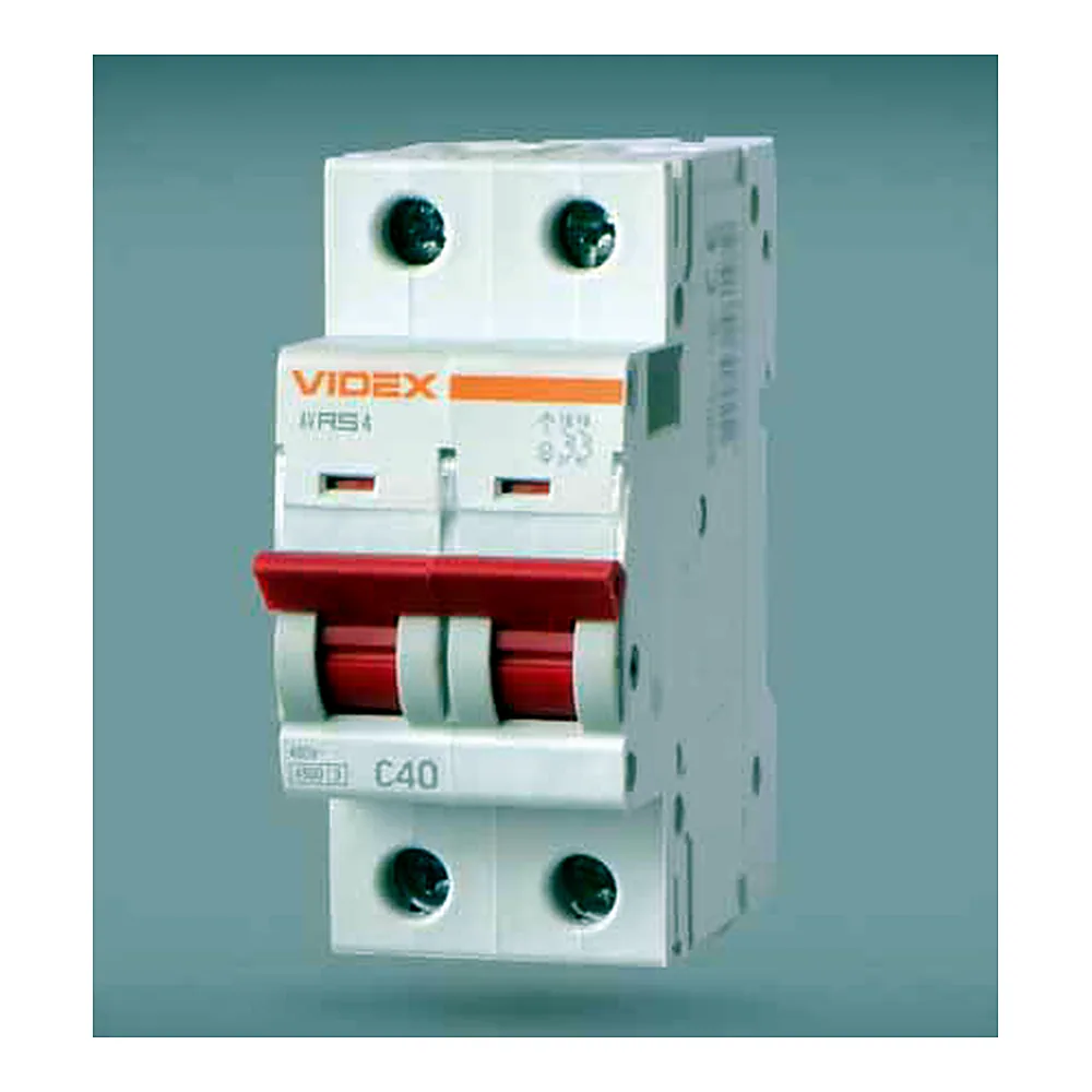 Автоматичний вимикач RS4 2п 25А С 4,5кА VIDEX RESIST