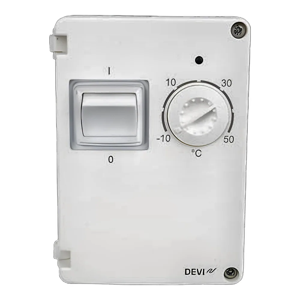 Терморегулятор Devireg 610 -10...50 °C програмований DIN 10 А 230 В DEVI 140F1080