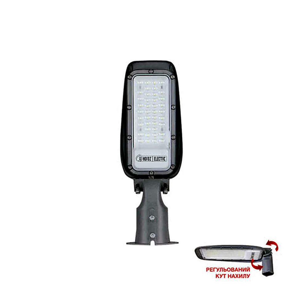 Світильник консольний поворот. SMD LED 30W 6400K 3400Lm 100-265V IP65 364x125мм. d-60/20