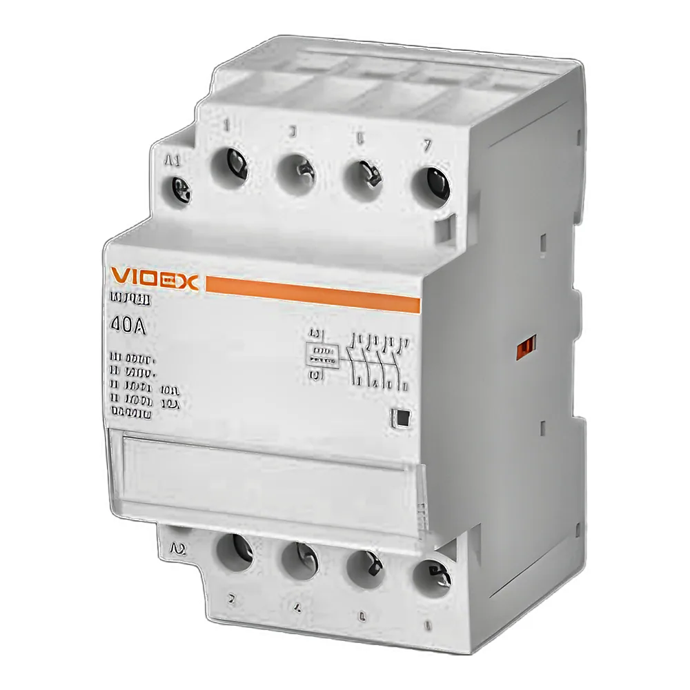 Модульний контактор 4P 40 А 4NO RESIST Videx VF-RS-MC4O-40