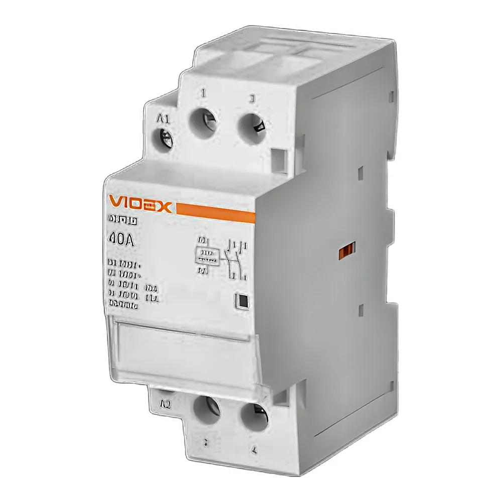 Модульний контактор 2P 40 А 2NO RESIST Videx VF-RS-MC2O-40