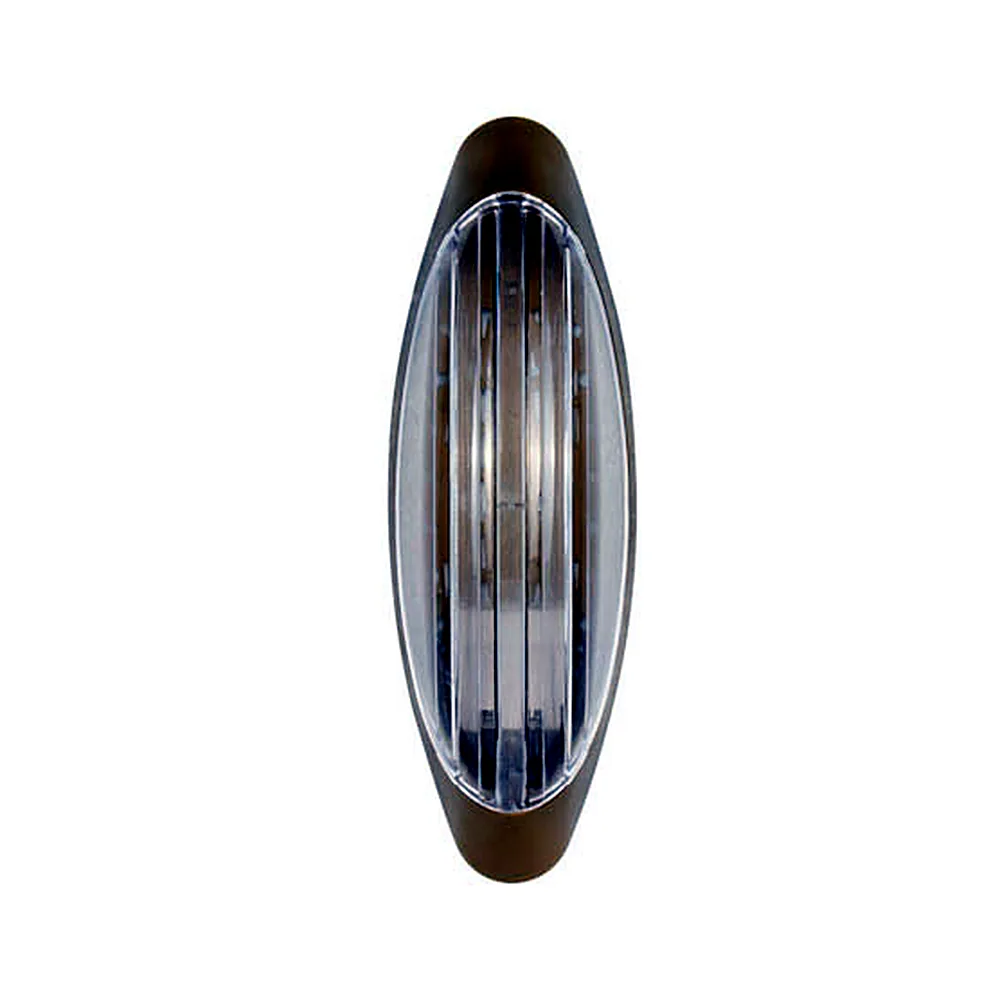 Світильник ERKA 1205-G, настінно-стельовий, овальний, золото/прозорий, E27, IP 20