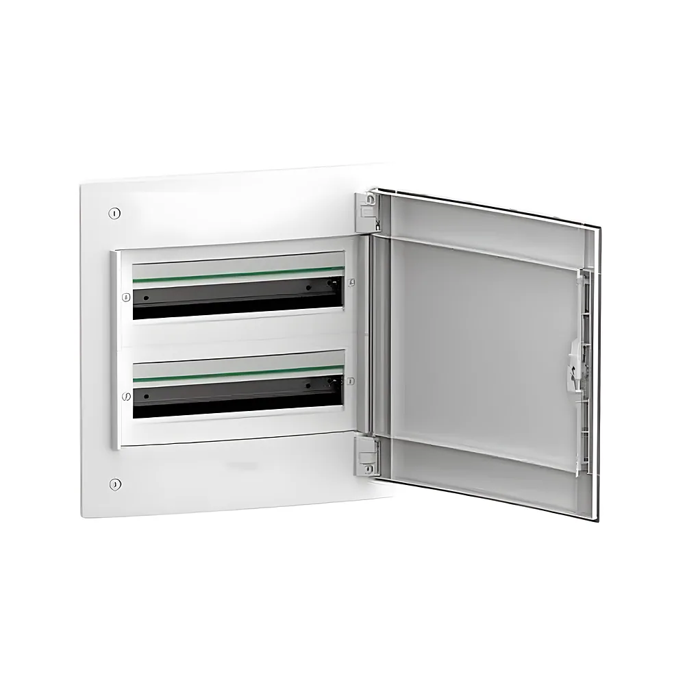 Розподільчий щит врізний 2P 18 модулів білі двері XS Schneider Electric LVSXN218