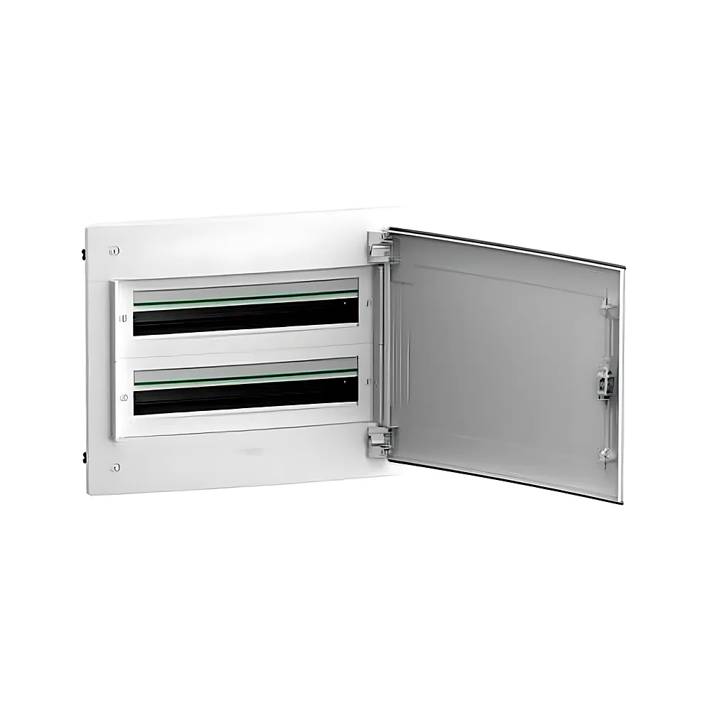 Розподільчий щит врізний 2P 24 модулі білі двері XS Schneider Electric LVSXN224