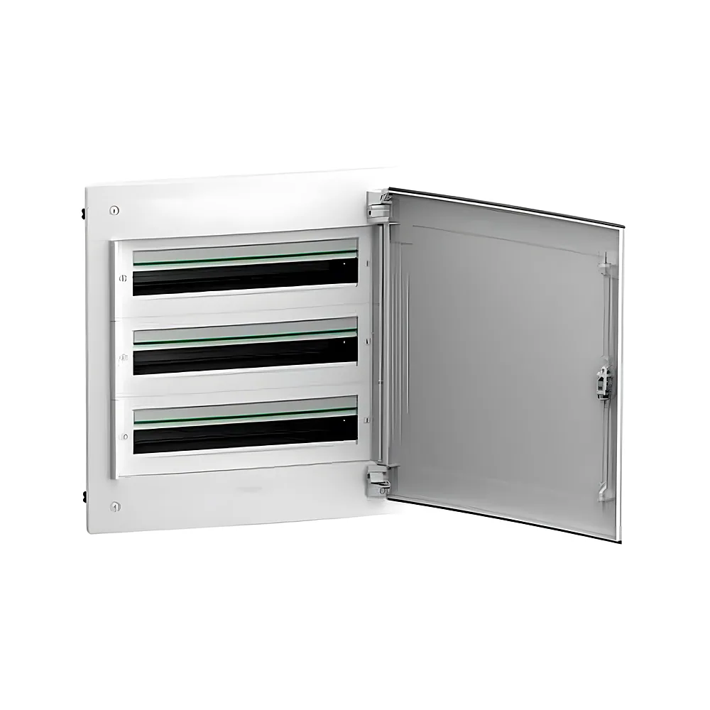 Розподільчий щит врізний 3P 24 модулі білі двері XS Schneider Electric LVSXN324
