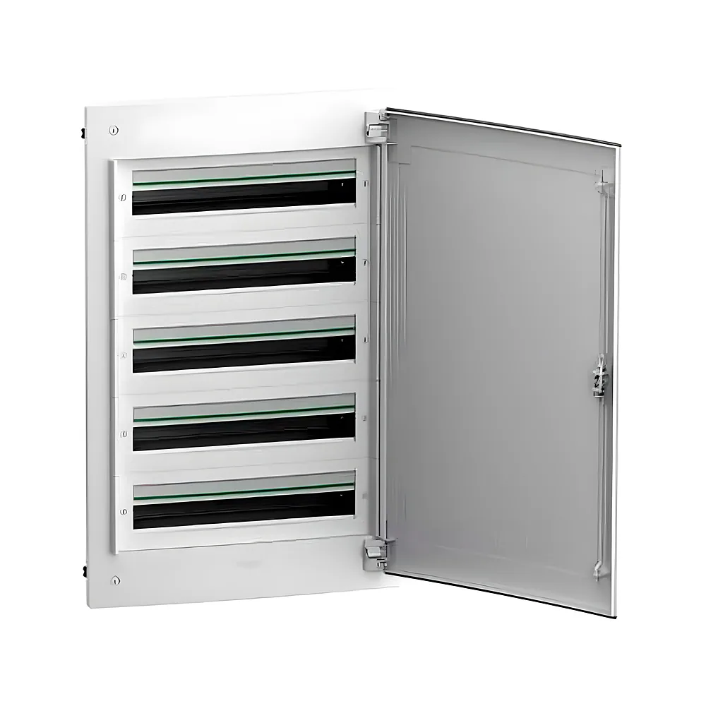Розподільчий щит врізний 5P 24 модулі білі двері XS Schneider Electric LVSXN524