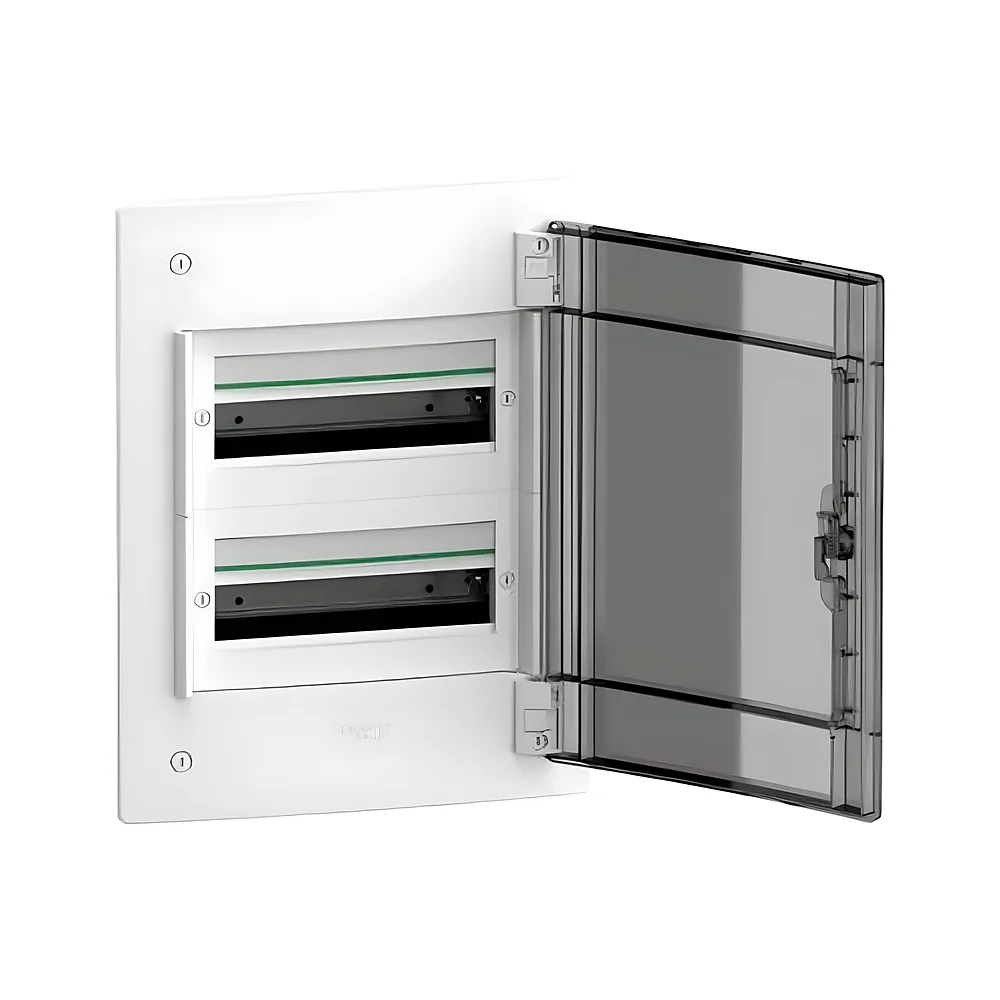 Розподільчий щит врізний 2P 13 модулів димчастий двері XS Schneider Electric LVSXP213