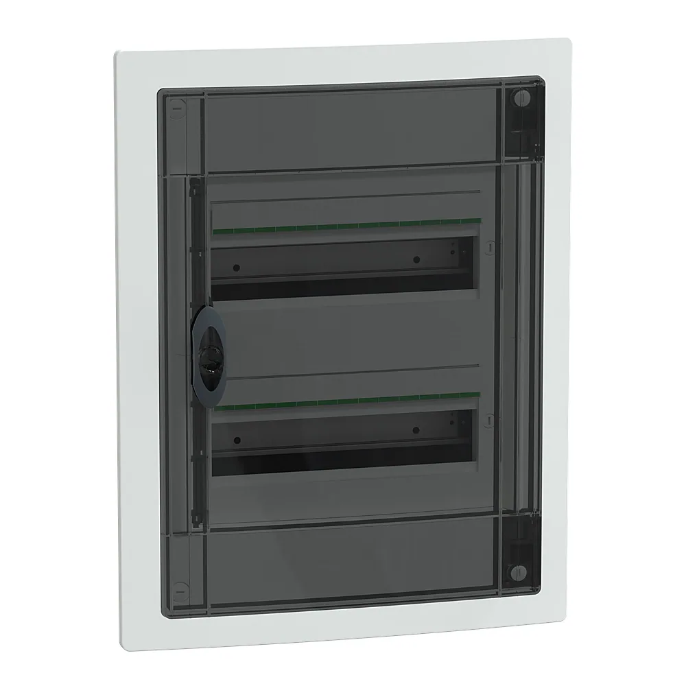 Модульний щит розподільчий врізний 2P 13 модулів димчастий двері XS Schneider Electric LVSXP213