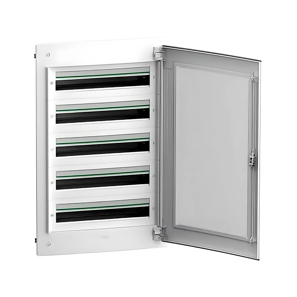 Розподільчий щит врізний 5P 24 модулі прозорий двері XS Schneider Electric LVSXP524