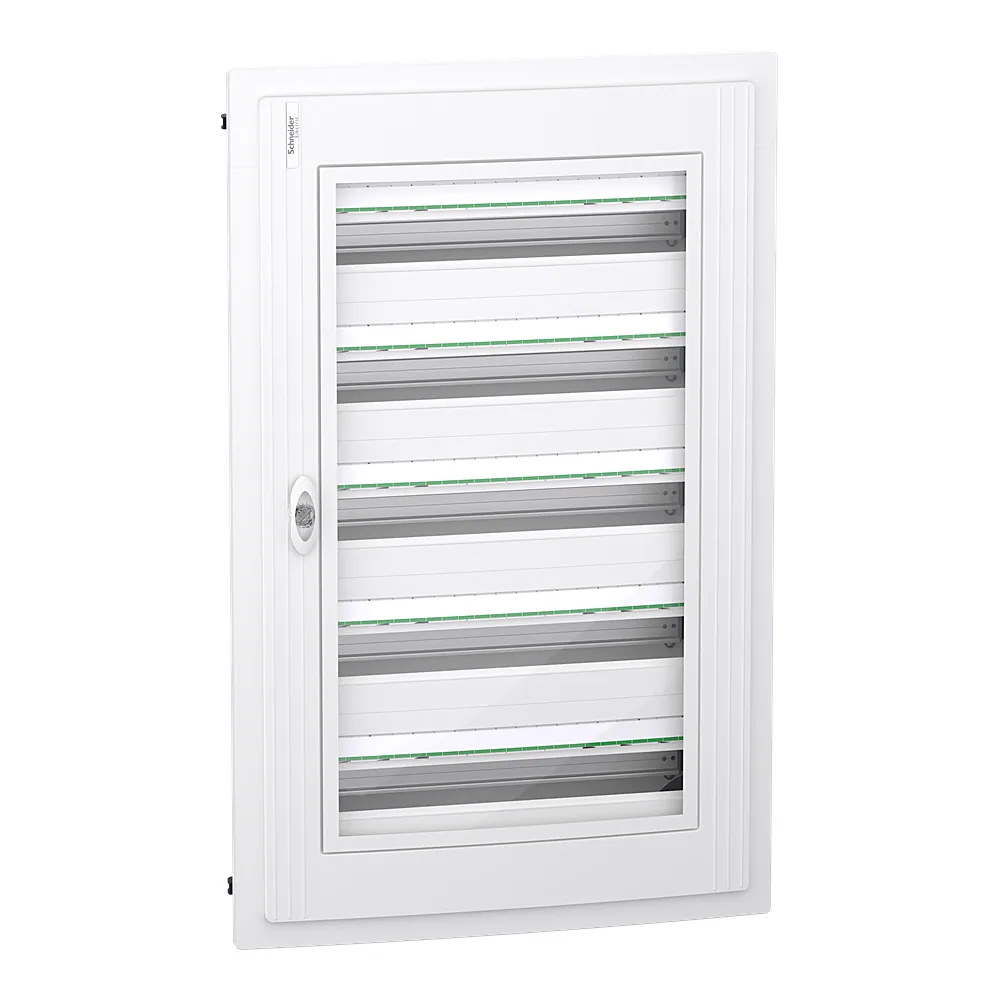 Модульний щит розподільчий врізний 5P 24 модулі прозорий двері XS Schneider Electric LVSXP524