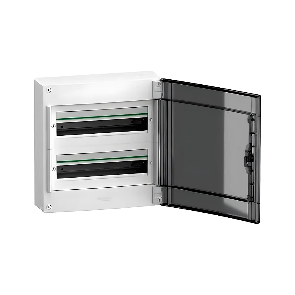 Розподільчий щит навісний 2P 18 модулів димчастий двері XS Schneider Electric LVSXR218