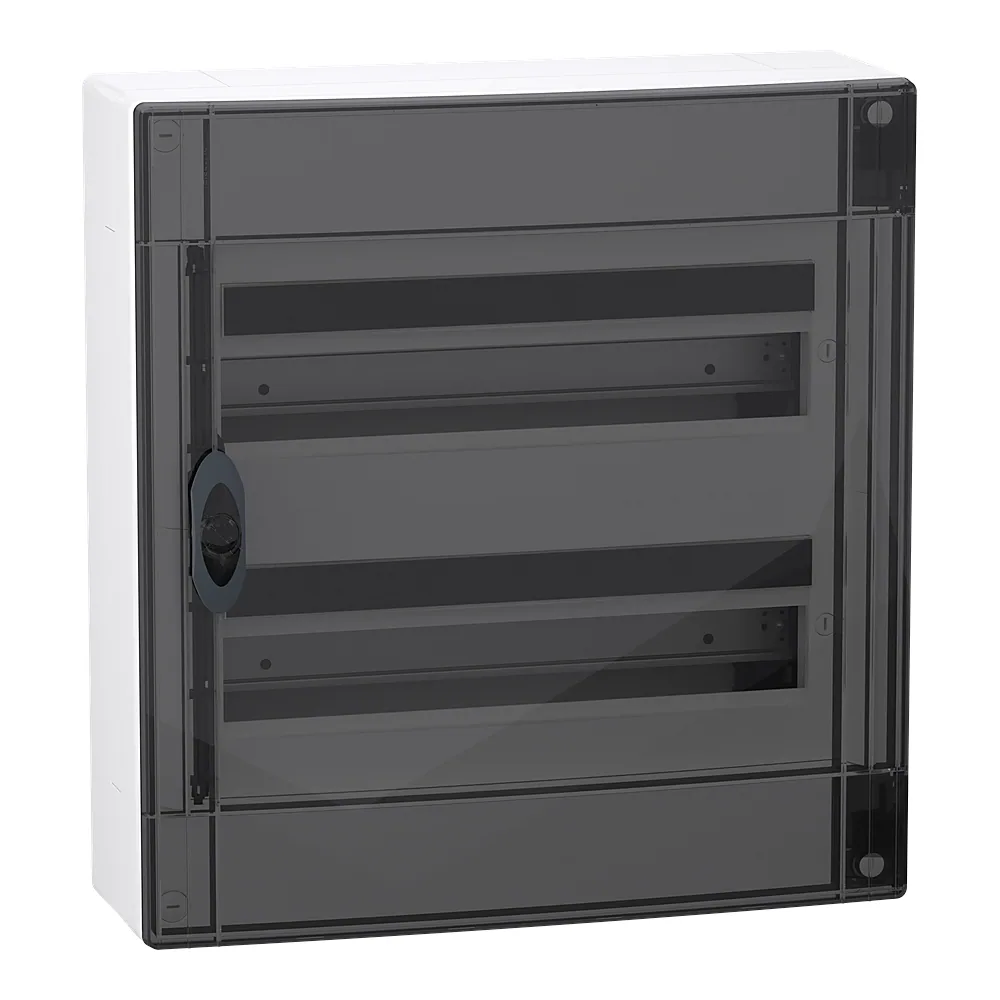 Модульний щит розподільчий навісний 2P 18 модулів димчастий двері XS Schneider Electric LVSXR218