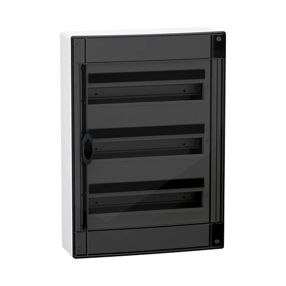Розподільчий щит Schneider Electric PrismaSeT XS навісний 3Р 18М димчасті двері LVSXR318