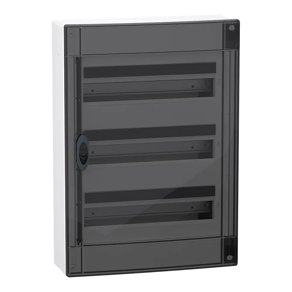 Модульний щит розподільчий PrismaSeT XS навісний 3P 18 модулів димчасті двері Schneider Electric LVSXR318