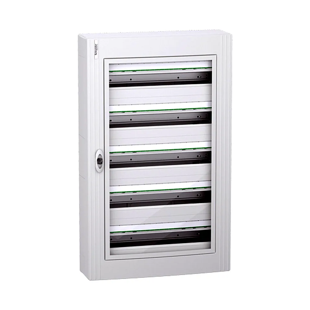 Розподільчий щит Schneider Electric PrismaSeT XS навісний 5Р 24М прозорі двері LVSXR524