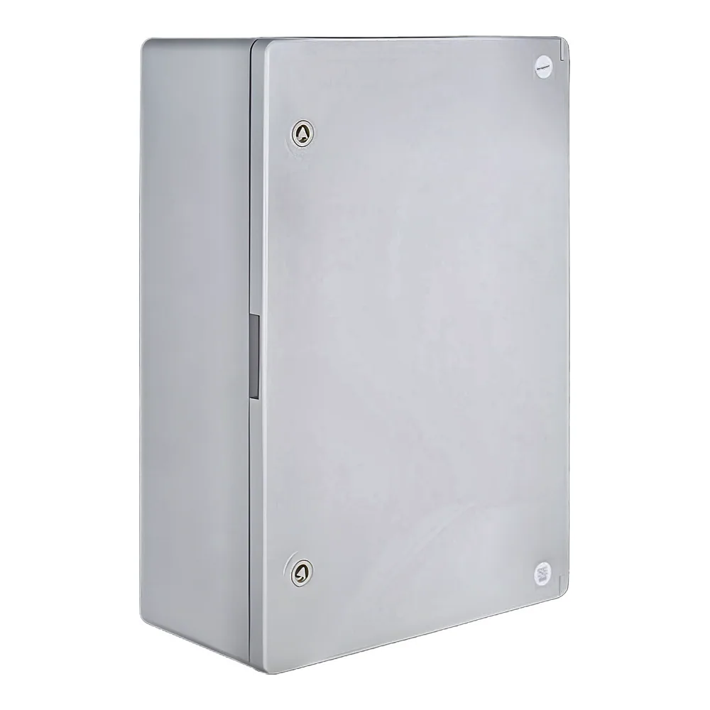 Щит з монтажною панеллю з ABS-пластику e.plbox.pro.p.60.40.20 600х400х200 мм IP65 непрозорими дверима E.NEXT p084107