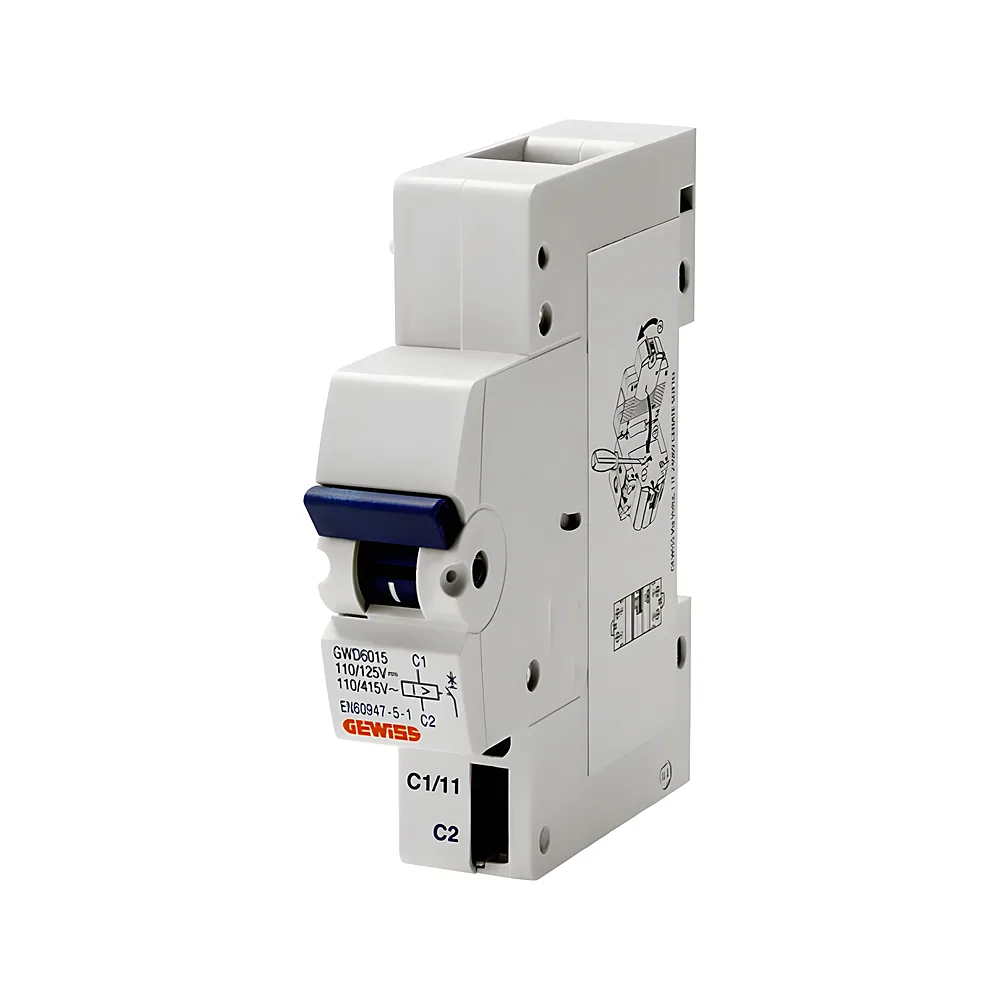 Незалежний розчіплювач для ПЗВ 110/415 В AC/DC 1 модуль GEWISS GWD6015