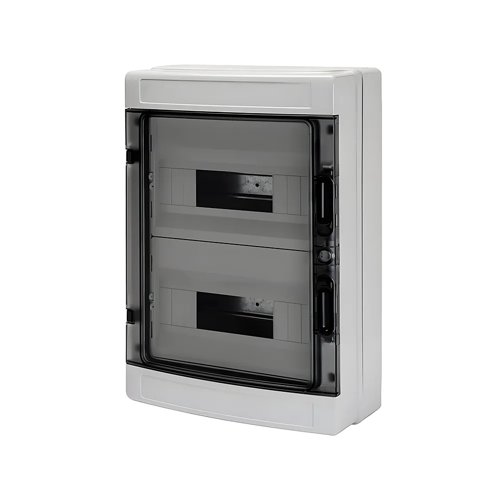 Корпус 40CD навісний 24 модулі 298х420х140 мм прозорі двері IP65 GEWISS GW40104